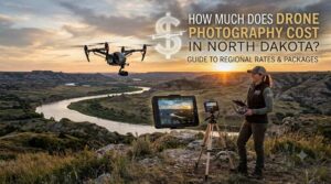 How much does drone photography cost in North Dakota
